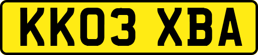 KK03XBA