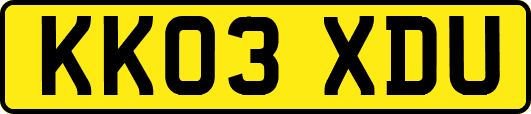 KK03XDU