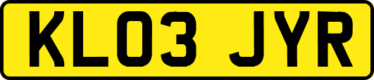 KL03JYR