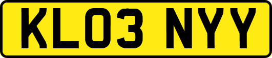 KL03NYY