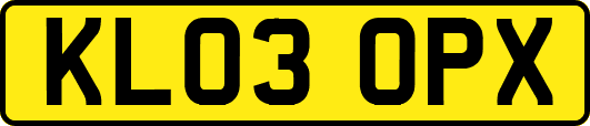 KL03OPX