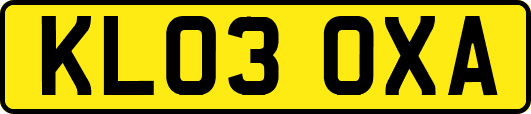 KL03OXA