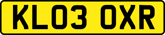 KL03OXR