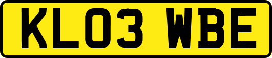 KL03WBE
