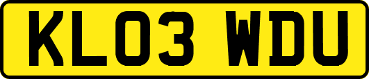 KL03WDU