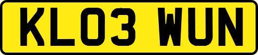 KL03WUN