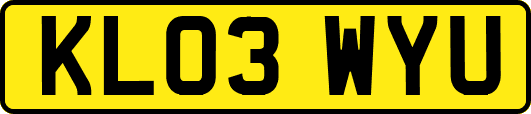 KL03WYU