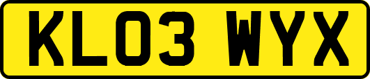 KL03WYX