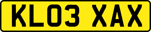 KL03XAX