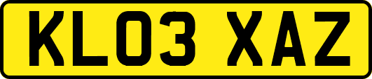KL03XAZ