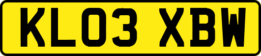 KL03XBW