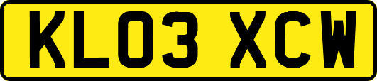 KL03XCW