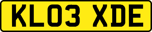 KL03XDE