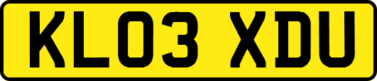 KL03XDU