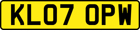 KL07OPW