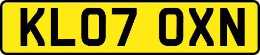 KL07OXN
