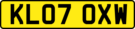 KL07OXW
