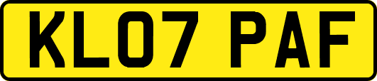 KL07PAF