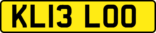 KL13LOO
