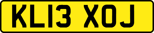 KL13XOJ