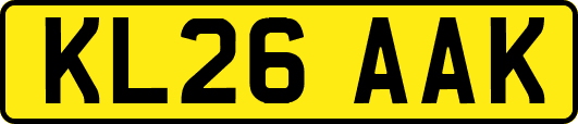 KL26AAK