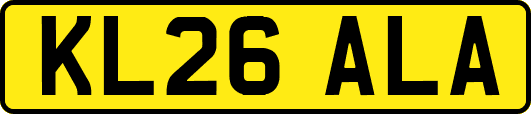 KL26ALA