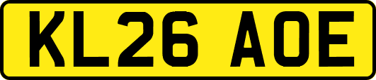 KL26AOE