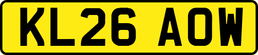KL26AOW