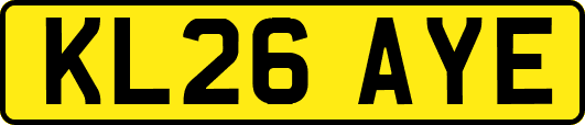 KL26AYE