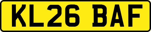 KL26BAF
