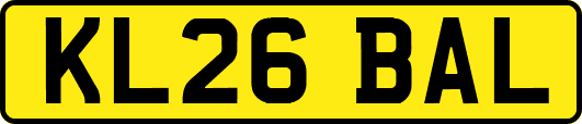 KL26BAL