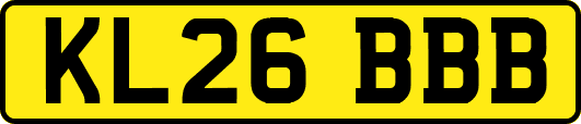 KL26BBB