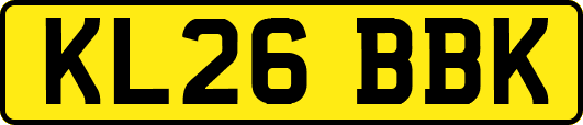 KL26BBK