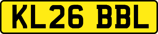 KL26BBL