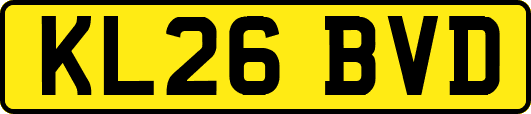 KL26BVD