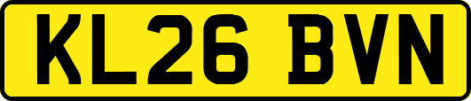 KL26BVN