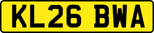 KL26BWA