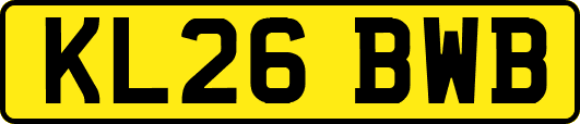 KL26BWB