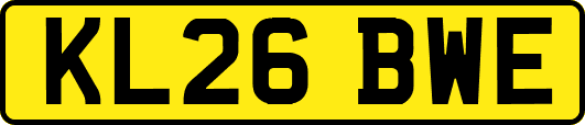 KL26BWE