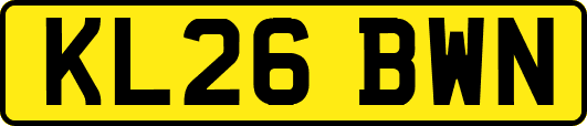 KL26BWN