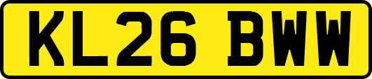 KL26BWW
