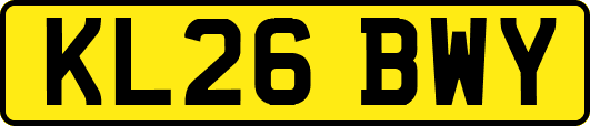 KL26BWY
