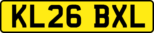 KL26BXL