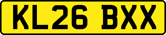 KL26BXX