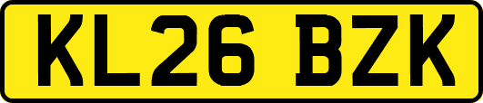 KL26BZK