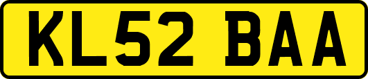 KL52BAA