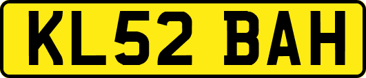 KL52BAH