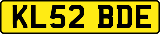 KL52BDE