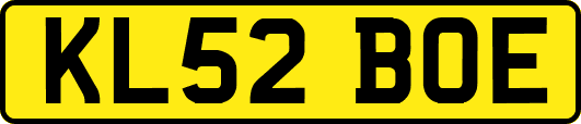 KL52BOE