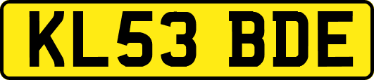 KL53BDE